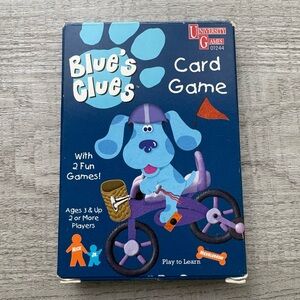 Vintage 1998 Blue's Clues Card Game by University + Viacom